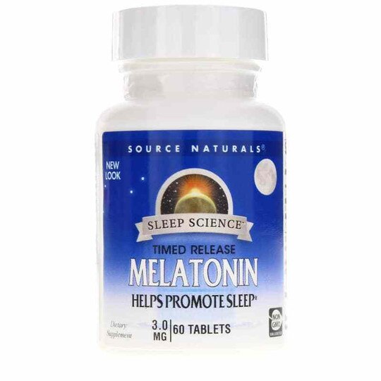 Sleep Science Melatonin 3 Mg Tablets, SNN